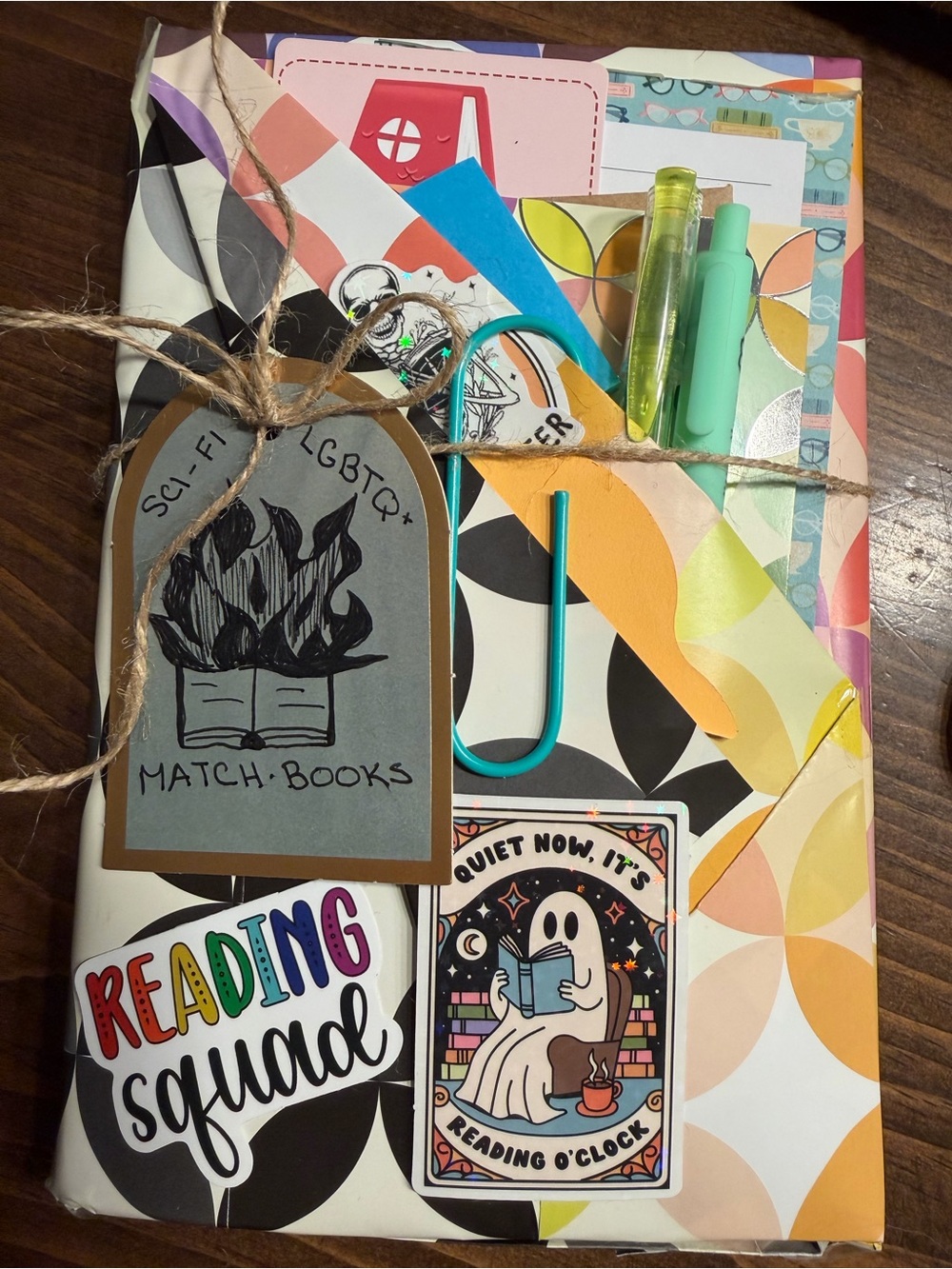 Match*Books Blind Date with a Book - Sci-Fi/LGBTQ+ themes